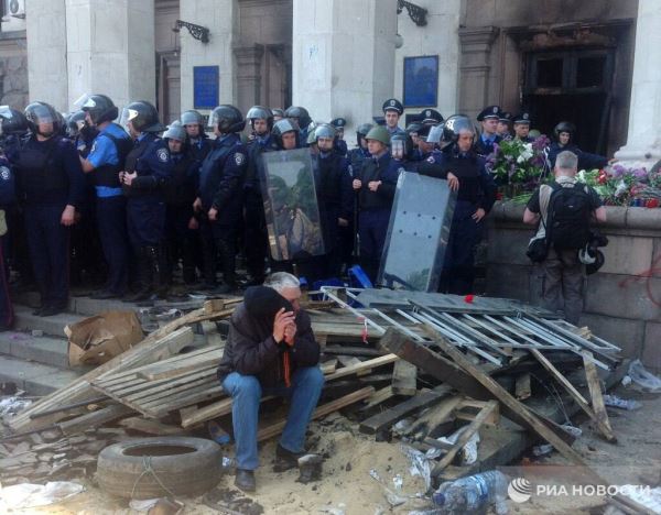 Одесская трагедии: 2 мая 2014 года украинские нацисты подожгли Дом профсоюзов